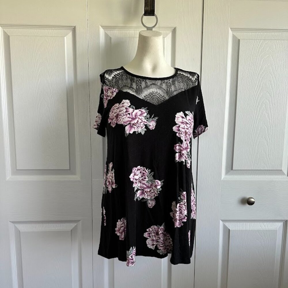 Torrid Super Soft Floral Blouse
